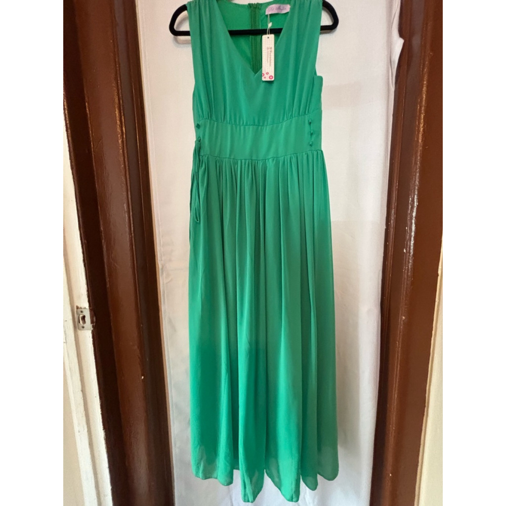 Women's Feli Maglietta Maxi Dress XL Green Sleeveless